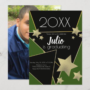 Invitation Graduation College Highschool Celebration Photo I