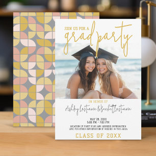 Invitation Graduation de groupe - Twin 2 Graduates