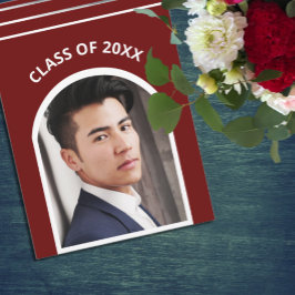 Invitation Graduation de l'arc photo traditionnel
