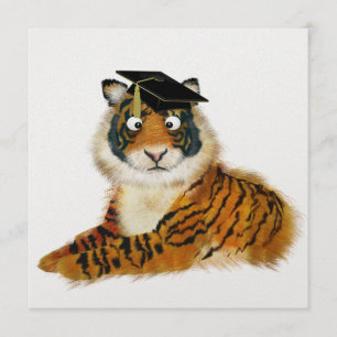 Invitation Graduation de tigre - SRF