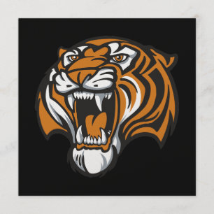 Invitation Graduation de tigre - SRF