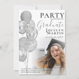 Invitation Graduation minimale moderne de superposition simpl