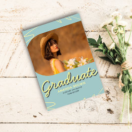 Invitation Graduation Party 2025 Simple Elégant tendance