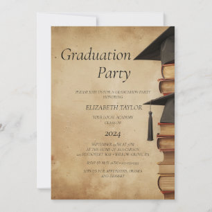 Invitation Graduation Party I Rustic
