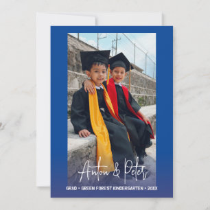 Invitation Graduation personnalisée des enfants de la materne