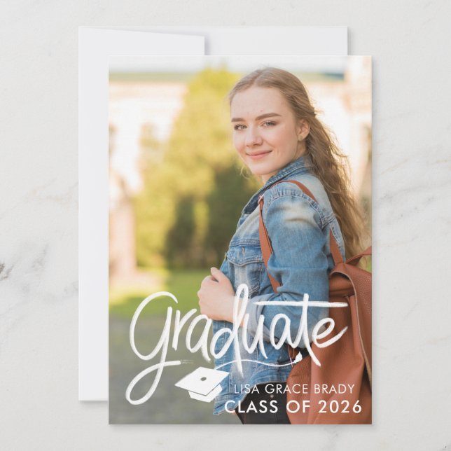 Invitation Graduation Script Announcement (Devant)