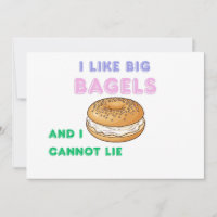 Grand Bagels Chemise drôle de petit-déjeuner