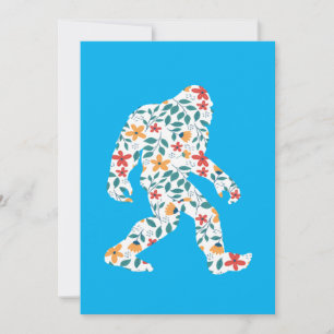 INVITATION GRAND BIGFOOT FLORAL