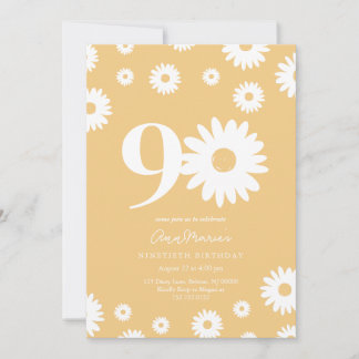 Invitation Grand Jalon de la Marguerite Quatre-Vingt-Dixième