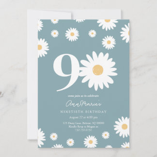 Invitation Grand Jalon de la Marguerite Quatre-Vingt-Dixième