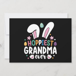 Invitation Grand-mère de l'espoir Maman de la famille des oeu