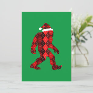 Invitation Grand Noël de Bigfoot - Joyeux Noël drôle 