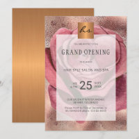 Grand ouverture du salon de beauté rose glam de lu