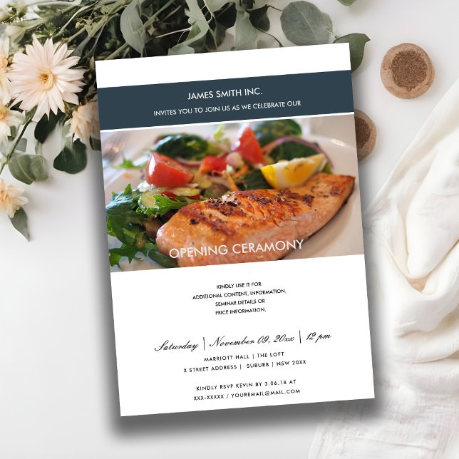 INVITATION GRANDE CÉRÉMONIE D'OUVERTURE DE LA PHOTOGRAPHIE UR (Créateur téléchargé)