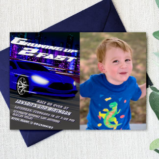 Invitation Grandir Deux Trop Vite - Course