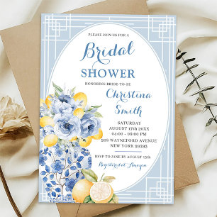 Invitation Grandmilenial Lemon Ginger Jar Porcelaine