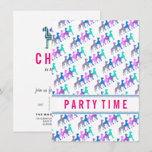 Invitation Grands Danois modernes et cool