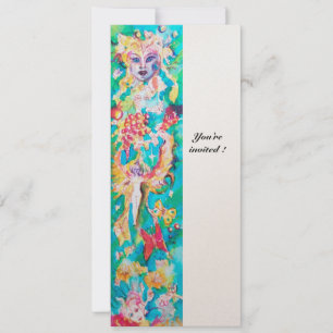 Invitation GRAPE FAIRY TALE 4 or métallique