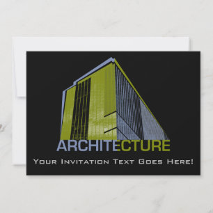 Invitation Graphique d'architecture
