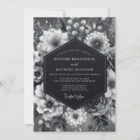 Graphite Somber Bloom Mariage