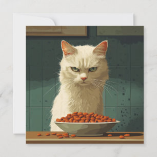 Invitation Grève alimentaire de chat