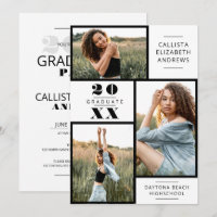 Grille photo noir blanc moderne I