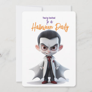 Invitation GROG HEAD GROG EYE DRACULA Halloween Party