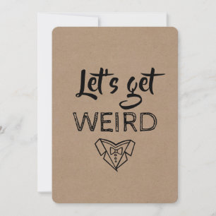 Invitation GROOMSMAN moderne / BEST MAN Drôle Proposition