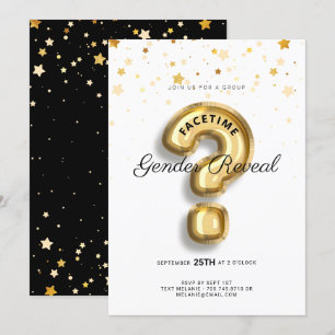 Invitation Groupe en ligne Vidéo Conversation Baby shower de