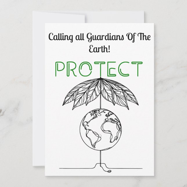 Invitation Guardians of Earth - Protect Planet With Style (Devant)