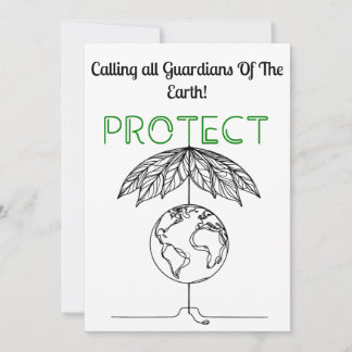 Invitation Guardians of Earth - Protect Planet With Style