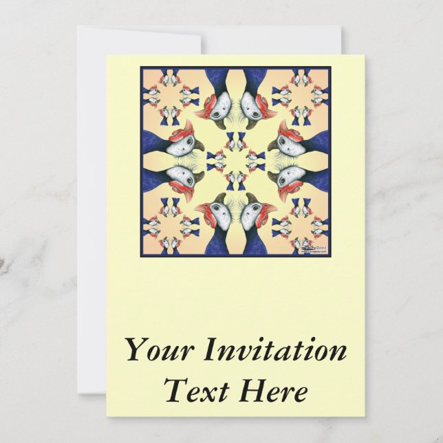 Invitation Guineas Partout ! (Devant)