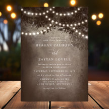 Guirlande Lumineuse Mariage Arbre Rêveur Rustique 