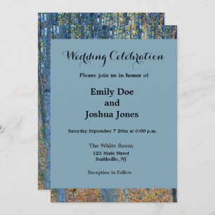 Invitation Gustav Klimt Beech