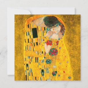 Invitation Gustav Klimt Le Baiser