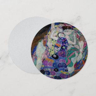 Invitation Gustav Klimt Peindre La Vierge