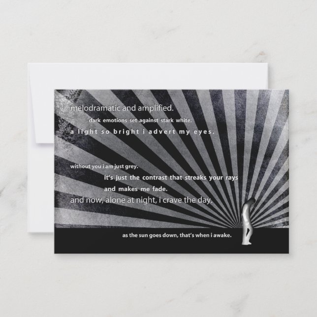 Invitation habitant de la grotte. (Devant)