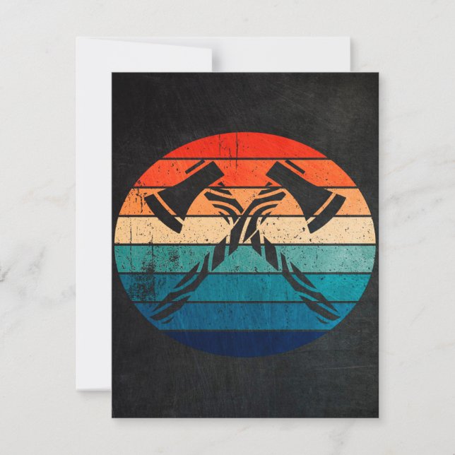 Invitation Hachette à lancer (Devant)