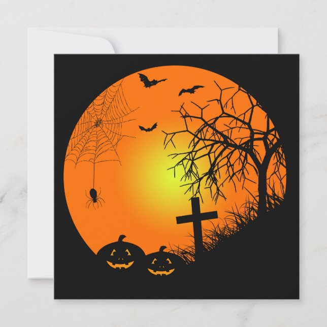 Invitation Halloween (Devant)