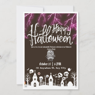 Invitation Halloween