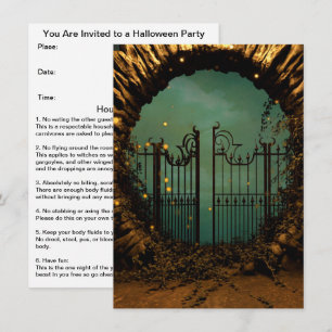 Invitation Halloween