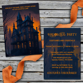 Invitation Halloween Adulte Haunween Haunted Mansion Costume