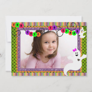 Invitation Halloween Anniversaire Ghoost