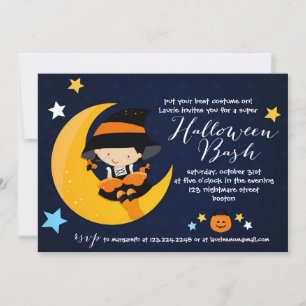 Invitation Halloween Bash Costume Party