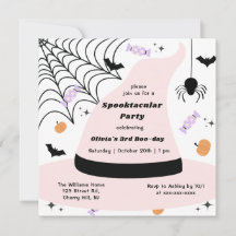 Halloween Casquette Sorcière rose N'importe quelle