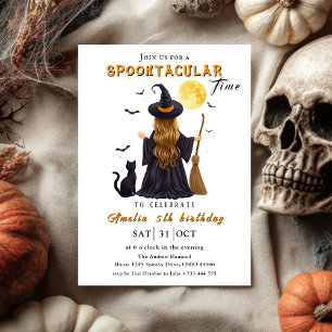 Invitation Halloween du parti spooktaculaire