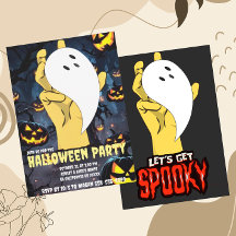 Halloween Éffrayant double face personnalisée