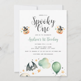 Invitation Halloween Éffrayant premier