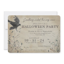 Halloween éffrayant Raven | Quelque chose de mauva