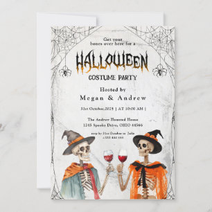 Invitation Halloween familial annuel